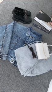 Pakaian Wanita Pulbear Jacket Jeans-Wanita