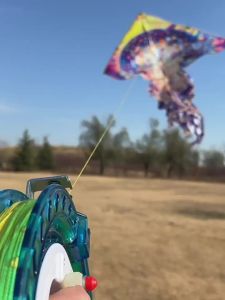 Jellyfish Long Tail Kites Funny Handmade Kite With Kite Line Triangle Flying Bird Kites Children Gift