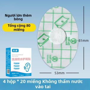 LOOM LUXE | Bông Đệm Tai Chống Thấm Nước Cho Trẻ Em