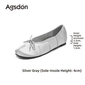 Agsdon | Shallow Summer Slip On Shoes for Women Breathable Lightweight Versatile