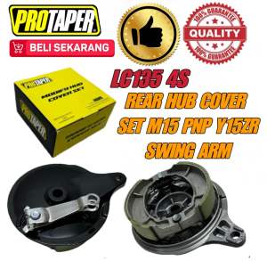 ORIGINAL PROTAPER LC135 4S LC4S PROTAPER REAR HUB COVER M15 SET PNP Y15ZR SWING ARM