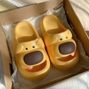 Dép Đế Dày Mùa Hè Cho Nữ Dép Đi Trong Nhà Chống Trượt Đế EVA Thoải Mái Dễ Mang Dễ Mang Đế Dày Đế Cao Su