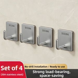 ERMO | Stainless Steel 304 Heavy Duty Self-Adhesive Hook