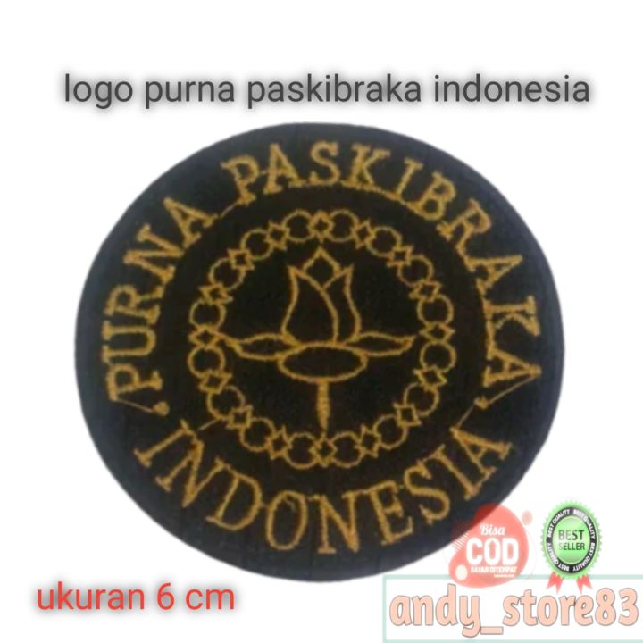 BORDIR LOGO  PPI/PURNA PASKIBRAKA INDONESIA