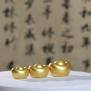 50 Nhựa Đèn Ngủ Thỏi Giàu Có Thỏi Vàng Phụ Kiện Trang Sức DIY Đồ Trang Trí Để Bàn Sáng Tạo