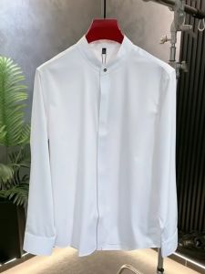 New Chinese Style Casual Shirt High Quality Fashionable Versatile Lightweight Luxury Stylish European Trend Summer Long Sleeve