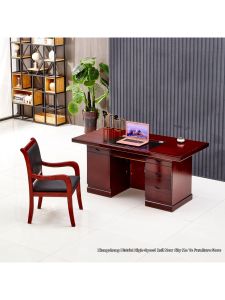 MOLORE | Varnished Veneer Paperless Computer Desk