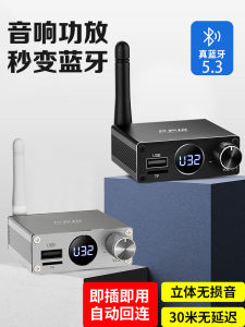 Bộ Khuếch Đại Âm Thanh Bluetooth 5.3 Không Dây Bộ Chuyển Đổi Âm Thanh USB Flash Drive TF Card HiFi Âm Thanh Stereo Không Tổn Thất