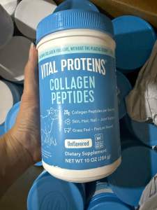 Vital Proteins Collagen Peptides Unflavored - Thực phẩm chức năng dinh dưỡng thể thao protein