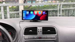 Universal Portable Wireless Carplay Screen for Car with Android Auto Touchscreen Car Stereo System