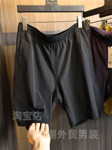 Wear-Resistant Outdoor Sports Shorts Mens Summer Fashion Urban Style mid Waist Straight Leg Short Pants Quick Dry Moisture Wicking