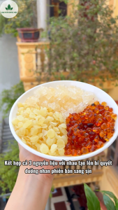 Combo bồ mễ tuyết yến nhựa đào set mix sẵn và tổng hợp nguyên liệu nấu chè dưỡng nhan tự chọn