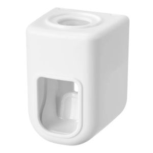 Cartoon Bow Wall Mount Automatic Toothpaste Dispenser Bathroom Accessories Waterproof Lazy Toothpaste Squeezer Toothbrush Holder