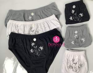 BWG Orchids Original cotton ladies Bikini (no garter)