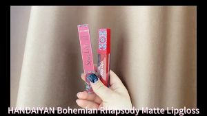 6-Color Bohemian Style Long-Lasting Matte Lipstick: Waterproof, Oil-Proof, Non-Fade Color, and Moisturizing
