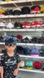 Blangkon Lipat Bisa Dicuci Grosir prada Iket kepala sunda anak | Udeng Batik Anak variasi Warna Unik