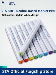 sta | Dual-Head Oil-Based Markers