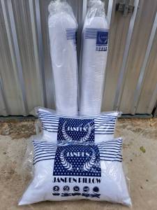 ถูกดี หมอนหนุน หมอนขาว เซ็ตหมอนหนุน หมอนข้างขาว