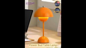 Decoration Living Room Bedroom Bedside Lamp Table Lamp Lampu Meja Hiasan Bilik Tidur Tepi Katil Lampu Tidur Baca 花苞台灯