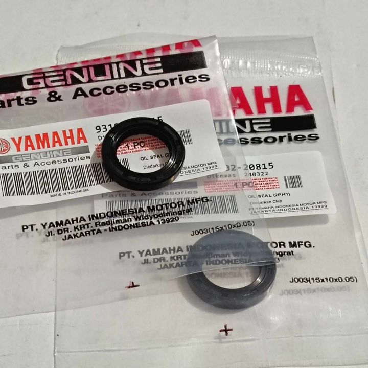 (2PH1) YAMAHA PRIMARY GEAR OIL SEAL/ NMAX / AEROX / M3 / GEAR/ GRAVIS