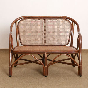 Hotel New Rattan Rattan Real Rattan Indonesian Sofa Combination Small Living Room Double Rattan Armchair Complete Balcony