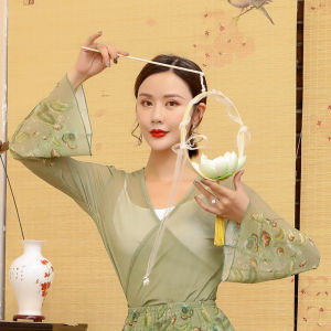 Dance Honghua Light Line Dancing Dress Classical Dance Costume Female Chinese Classic Dance Adult Stage Performance Han and Tang Dance Practice