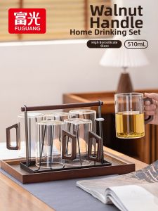 Fuguang | Cốc Kính Borosilicate Chống Nhiệt Dung Lượng Lớn