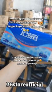 [10 Pcs] Tessa 250Sheet - 2Ply Tessa Tissue Natural Soft - Facial tissue Halus lembut Promo