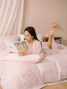 Mercury | Sweet All-season Cotton Sateen Bedding Set 4 Pieces