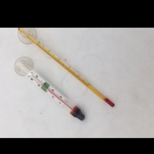 Aquarium Glass Fish Tank Water Temperature Fishbowl Meter Thermometer