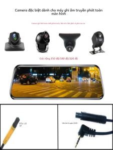 Camera Lùi Truyền Hình Đa Năng 4 Chân AHD 1080p Có Thể Điều Chỉnh Độ Sáng Tự Động Có Gócมอง Rộng 190 Độ Cho Xe Hơi