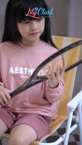 Lily And Clark Celana Pendek Baby Tery Anak Untuk Usia 2-15 Tahun Perempuan Warna Pink - BTS03