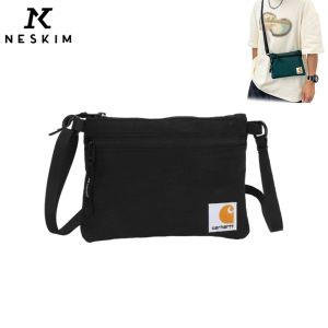 NESKIM Carhatt Sling Bag Stylish Messenger Bag Shoulder Bag Crossbody Phone Sling Bags Pouch Bag Men Fashion Crossbody Bag Beg Lelaki
