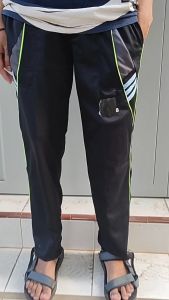 Celana training panjang olahraga pria wanita uniseks size L & XL