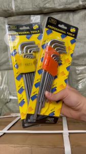 Bộ lục giác Yeti 9 món đầu bông đầu bi loại đẹp