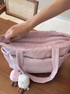 Tote Bag for Women Shopping Bag for Women with Zipper Large Capacity Waterproof Lightweight Travel Gym Bag Message Bag