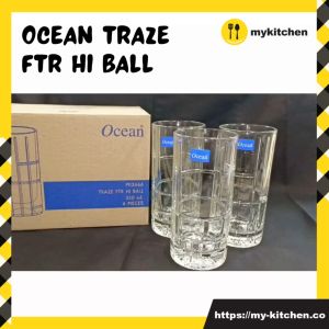 [MY KITCHEN] Ocean Traze FTR Hi Ball Mug Cup Juice Cup Cocktail Glass Beer Cup Drinkware Glass Tea Coffee Cup Tumbler