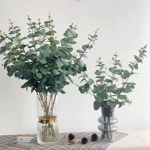 Daun Ekaliptus Tanaman Palsu Dekorasi Daun Buatan Hiasan Dekor Wedding BG175
