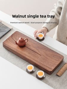 BUZHUO | Small Home Use Tea Tray With Water Storage And Drainage
