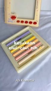 Hasaya Girl Lipstik Beauty & Moisture Lipstick [1 SET isi 6 PCS] / Grosir Kosmetik