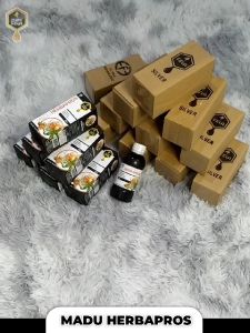 Madu Herbapros Obat Turun Berok Herba Pros Herbal Alami Prostat Melancarkan Buang Air Kecil Ampuh
