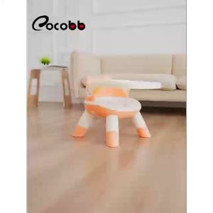 COCOBB 2 in1 Multi-Function Portable Childrens Dining Chair With Safety Belt Non-Slip Belt Music Feeding Chair