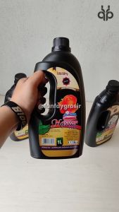 FG Pelicin & Pewangi MAWAR Plus 1 Liter Kemasan Botol | Cairan Pengharum Laundry Kapasitas 1000ml
