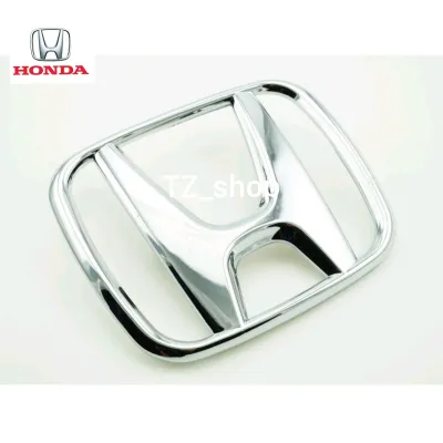 โลโก้ honda สีโครเมี่ยม แจ้งรุ่นและขนาดในข้อความ