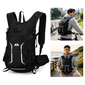 MENSPE Fashion Cycling Backpack Outdoor Bicycle Riding Water Bag Hiking Backpack Riding Backpack Ultralight Bicycle Backpack Outdoor Water-repellent Bicycle Riding Optional Water Bag