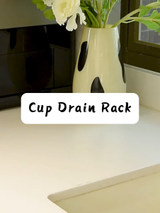 Solaze 304 Stainless Steel Cup And Bottle Drain Rack Utensil Holder for Tidy Space