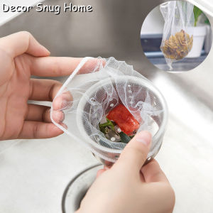 【On Sale】100Pcs Kitchen Anti Clogging Net Filter Home Garbage Strainer Disposable Sink Mesh Bag Drainer