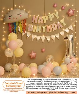 Birthday Background Wall Decoration