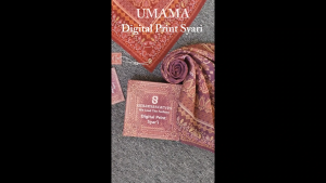 BOX UMAMA SCARVES MOTIF HIJAB DIGITAL PRINT SYARI PREMIUM 130x130cm
