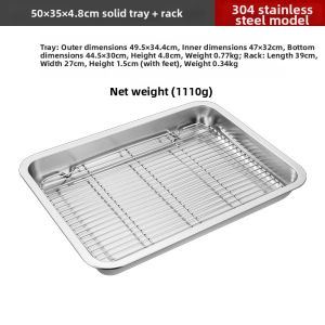 HANXIAO | Oil Draining and Controlling Tray Prep Dish